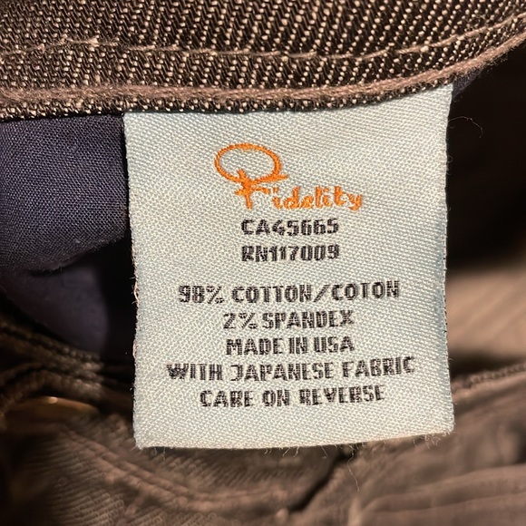 Fidelity gray jeans - Picture 4 of 7